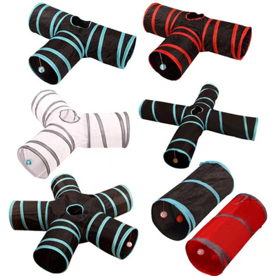 Animal Tubes Kitty Tunnels Interactive Maze House Toy With Storage Bag