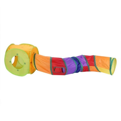 Interactive Collapsible Cat Tunnel Polyester Fiber