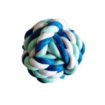 Interactive Cotton Rope Pet Toy Dog Grinding Toy Ball Training Tooth Cleaning