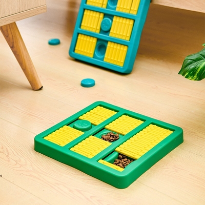 Rotating Interactive Puzzle Leaky Pet Cat Bowl Ball Slow Food Toy