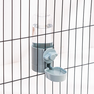 Dog Automatic Feeder Cat Self-Feeding Machine Dog Food Cat Bowl Food Bowl Anti-Overturn Pet Iron Cage Hanging Bowl