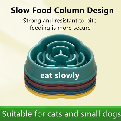 Cat And Dog Slow Food Bowl  Rice Bowl To Prevent Choking And Overturn