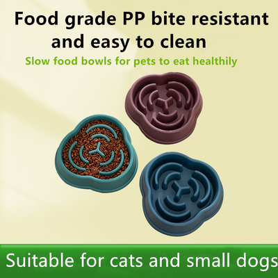 Cat And Dog Slow Food Bowl  Rice Bowl To Prevent Choking And Overturn