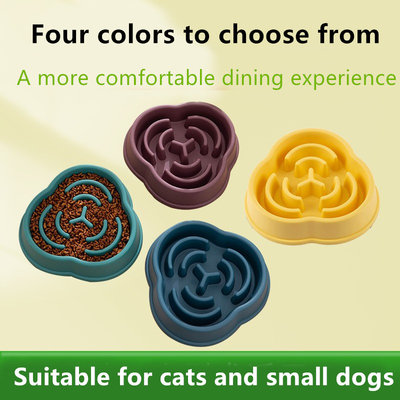 Cat And Dog Slow Food Bowl  Rice Bowl To Prevent Choking And Overturn