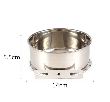 dog Bowls Collapsible Customized Height Wall Mounted Elevated Pet Feeder