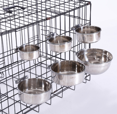 dog Bowls Collapsible Customized Height Wall Mounted Elevated Pet Feeder