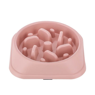 Dog Bowl Pet Slow Food Bowl Anti-Knock Dog Slow Food Bowl Rice Bowl Dog Bowl Large Dog Slow Food Bowl Supplies