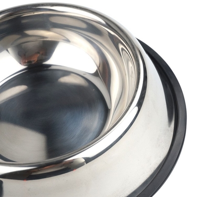 Pet Bowl Pet Supplies Cat Food Basin Wholesale Stainless Steel Pet Feeder Dog Basin Stainless Steel Cat Bowl Dog Bowl