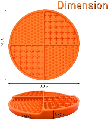 Puzzle Feeder Licking Mat With Suction Cups For Dogs And Cats