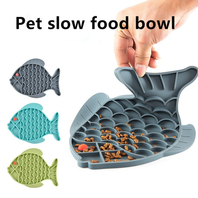 Silicone Licking Pad Pet Feeding Bowl Slow Food For Cat And Dog Anti Choking