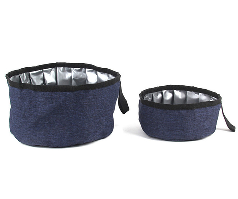Collapsible Portable Dog Water Food Bowls For Medium To Large Dogs