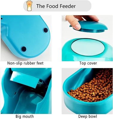 ABS Electronic Dog Feeder Automatic M Size For Water