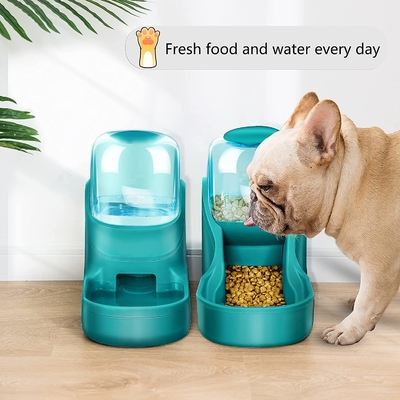 ABS Electronic Dog Feeder Automatic M Size For Water
