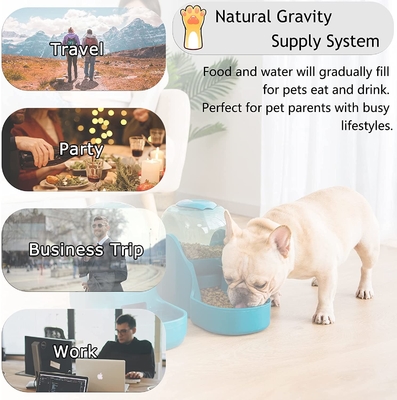ABS Electronic Dog Feeder Automatic M Size For Water
