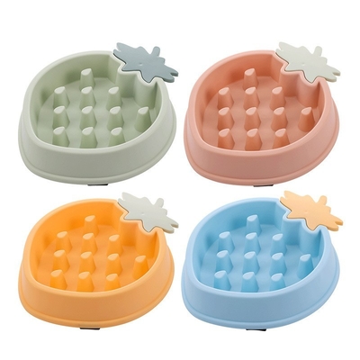 Strawberry Slow Food Bowl Pet Bowl Dog Food Bowl Cat Food Bowl Non-Slip Anti-Choking Fruit Cartoon Bowl Cat Bowl Wholesa