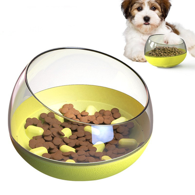 Pet Supplies Factory Amazon Slow Food Water Basin Dog Food Basin Tableware Do Not Pour Slow Food Dog Bowl