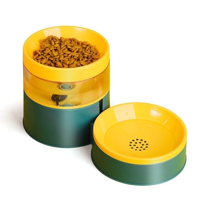 Dog Bowl Automatic Feeder Pet Bowl Heightening Neck Protection Water Dispenser Cat Bowl