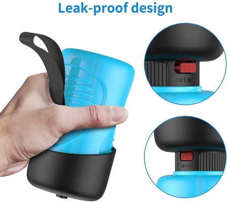 2 in 1 Foldable Travel Walking Pet Water Bottle for Dogs