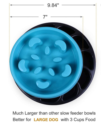 Interactive Slow Dog Bowl for Large Dogs