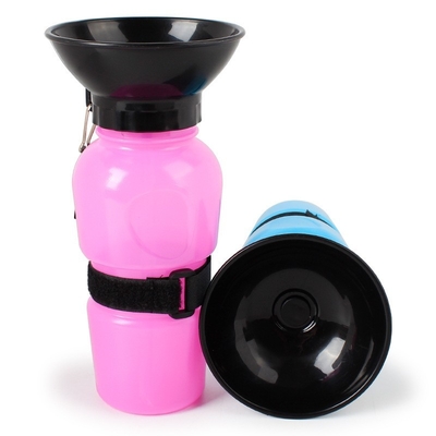 Squeeze Portable Pet Drinker 500ml Outdoor Pet Drinking Cup Pet Drinking Cup