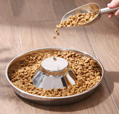 Stainless Steel Dog Bowl Puppy Slow Feeder Bowls For Food Feeding