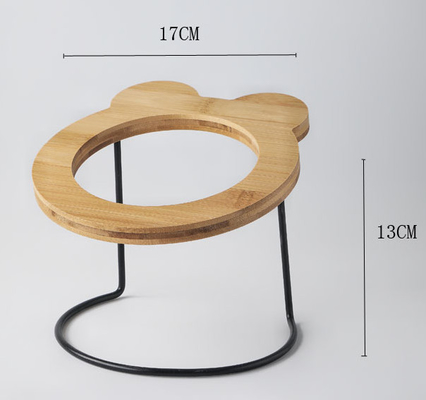 Elevated Ceramic Dog Cat Bowls for Food and Water