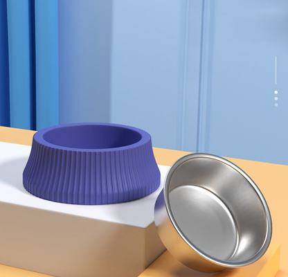 Slow Pet Feeder Bowls Dog Feeding Corrosion Resistant