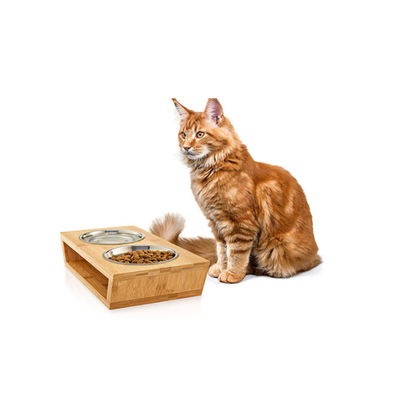 Pets Elevated Dog Bowl Stand 4”Raised Dog Bowl For Dogs And Cats