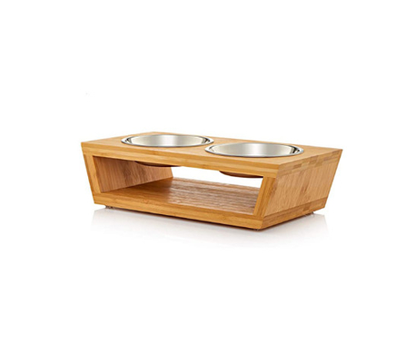Pets Elevated Dog Bowl Stand 4”Raised Dog Bowl For Dogs And Cats
