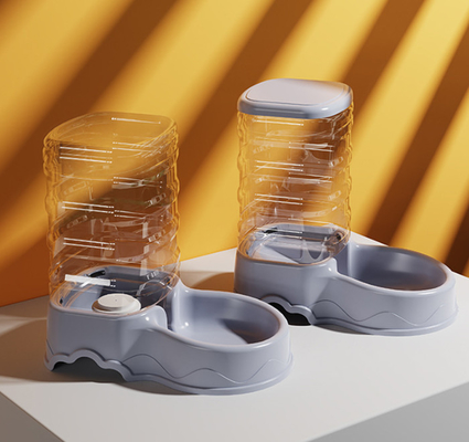 Slow Automatic Cat Feeders Set Cat Water Dispenser
