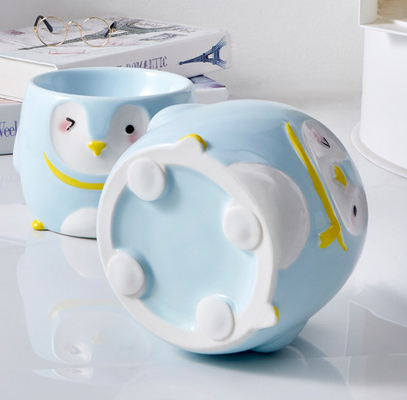 Elevated Pet Feeder Bowls 15 Degrees Tilted Ceramic Cat Dish