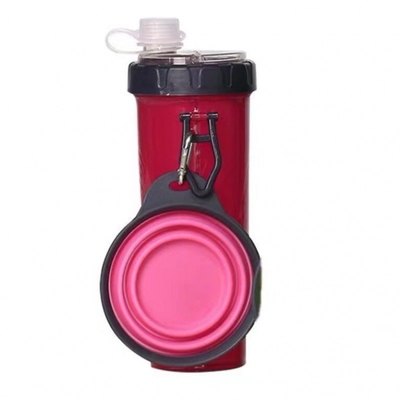 PP Dog Travel Water Cup Dual Purpose Portable 500g