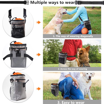 Outdoor Oxford cloth Pet Snack Bag Multifunctional Training Waist Bag