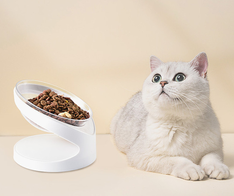 Adjustable Elevated Cat Feeder Raised Food Dish
