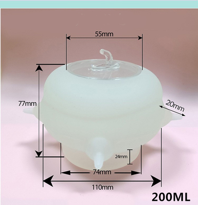 Anti Choking Silicone Pet Milk Suction Automatic Feeding Bottle 200ml