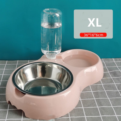 Non Slip Pet Feeder Bowls Automatic Drinking Water For Teddy Golden Retriever Dog