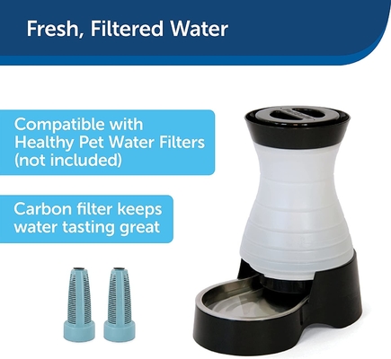 Stainless Steel Automatic Pet Food Station With Microchip