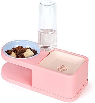 2.5L Steel Pet Water Dispenser Automatic Water Bowl For Small Dogs