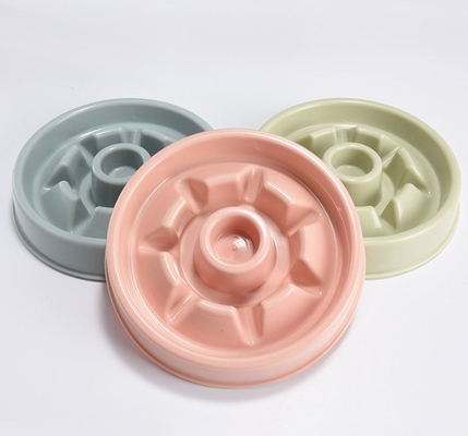 Anti Choking Pet Slow Feeder ​Bloat Stop Dog Food Water Bowl With Funny Pattern