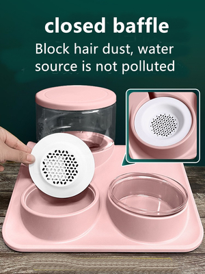 Mobile Automatic Water Feeder Non Wet Mouth Pet Water Drinking Artifact