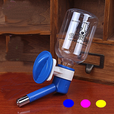 Mobile Dog Cat Water Dispenser Non Wet Mouth Pet Drinking Artifact Automatic Feeder
