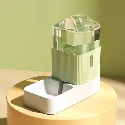 Automatic Pet Water Dispenser Gravity Cat Dog Feeder Bowl Set
