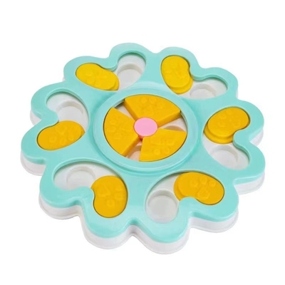 Interactive Educational Dog Toys Slow Food Bowl Puzzle Artifact Game Board