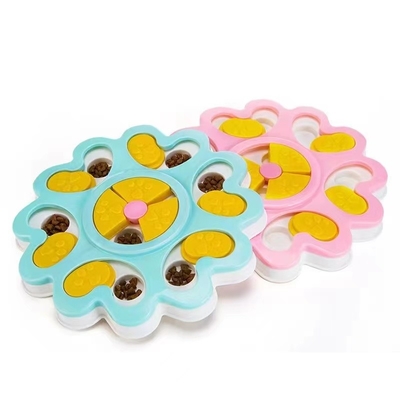 Interactive Educational Dog Toys Slow Food Bowl Puzzle Artifact Game Board
