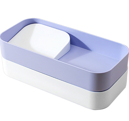 Elevated Neck Guard Cat Food Dispenser With Leak Proof Fence