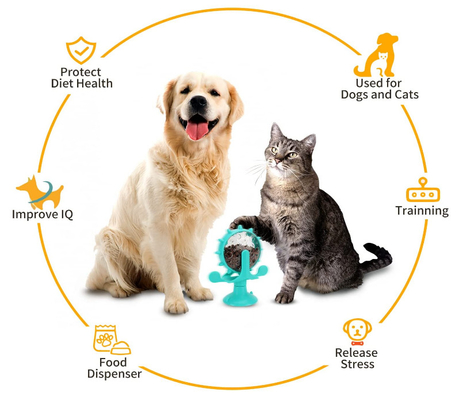 Slow Feeder Interactive Puzzle Toy For Dog Cat IQ Training
