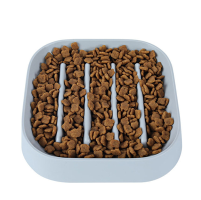 Anti Skid Pet Puzzle Bowl Slow Food Feeding Dishes