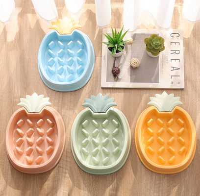 ABS Slow Feeder Dog Bowl For Small Medium Dogs 23.5 * 5 CM