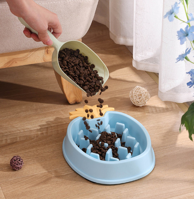 ABS Slow Feeder Dog Bowl For Small Medium Dogs 23.5 * 5 CM