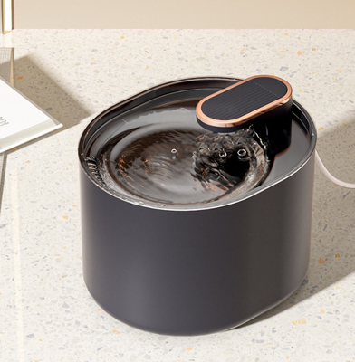 2 Stainless Steel Raised Dog Bowl Automatic Water Feeder